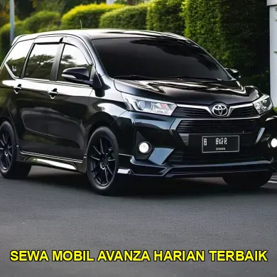 sewa mobil avanza harian terbaik